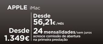 El Corte Inglés Imac apple promoção