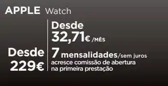 El Corte Inglés Apple watch apple promoção