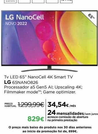 El Corte Inglés Smart tv lg promoção