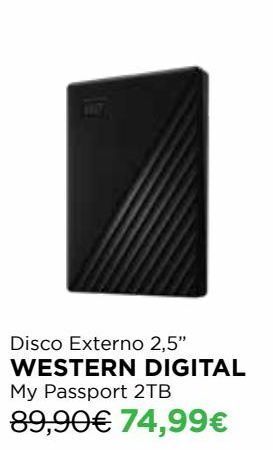 El Corte Inglés Disco externo portátil promoção