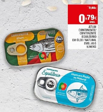 Continente Atum Continente 85g promoção