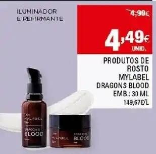 Continente Produtos de Rosto Maylabel Dragons Blood 30ml promoção
