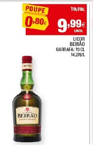 Licor Beirão 70cl