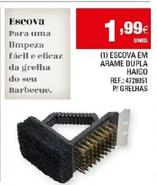 Continente Escova em Arame Dupla Haigo promoção