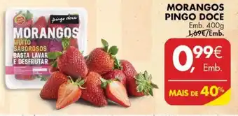 Pingo Doce Morangos Pingo Doce 400g promoção