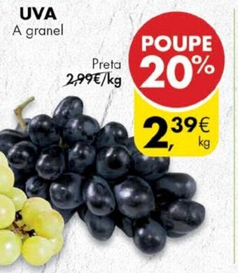 Pingo Doce Uva Preta promoção