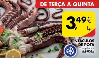 Pingo Doce Tentáculos de Pota promoção