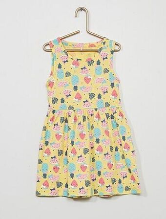 Kiabi Vestido em jersey com estampado promoção