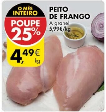 Pingo Doce Peito de Frango promoção