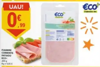 E.Leclerc Fiambre Corrente Fatiado Eco+ promoção