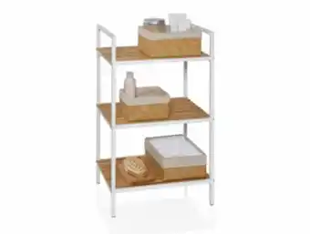 Estante c/3 prateleiras br/bambu ba69090
