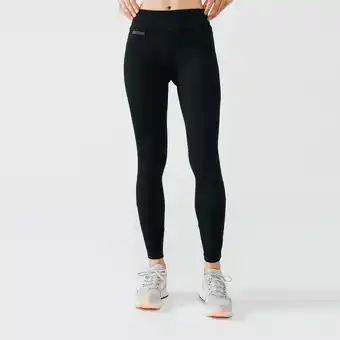 Decathlon Leggings de corrida quentes mulher - warm preto promoção
