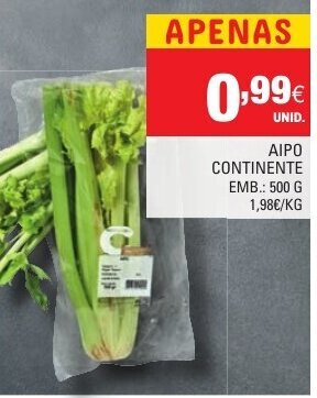 Continente Aipo Continente 500g promoção