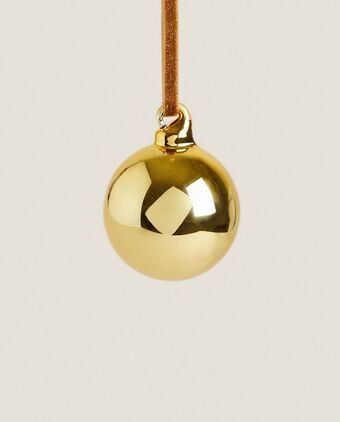 ZARA HOME Bola de natal esfera brilho promoção