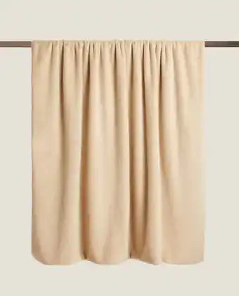 ZARA HOME Manta pelo sintético curto promoção