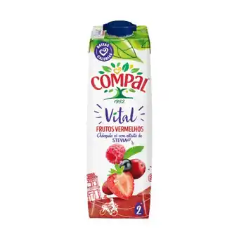 ALDI Compal néctar frutos vermelhos promoção