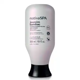 O Boticário Nativa spa condicionador anti-stress jasmim sambac 300ml promoção