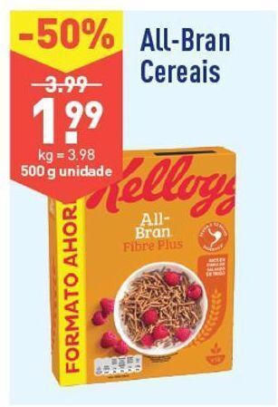 ALDI Cereais kellogg's promoção
