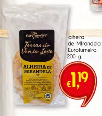 Alheira de Mirandela Eurofumeiro 200g