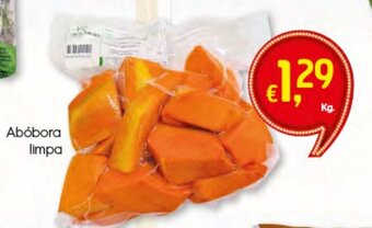 Bolama Abobora Limpa 1kg promoção