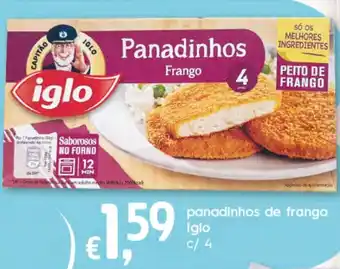 Bolama Panadinhos de frango Iglo c/4 promoção
