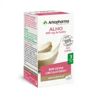 Well's Arkocápsulas alho promoção