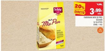 Continente Farinha Mix B Pão Schar 1Kg promoção