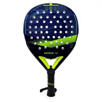 Decathlon Raquete de padel 560 adulto azul amarelo promoção