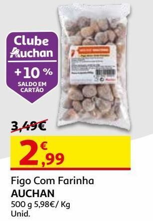 Figo com farinha auchan 500 g