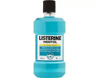 Listerine mentol 500ml