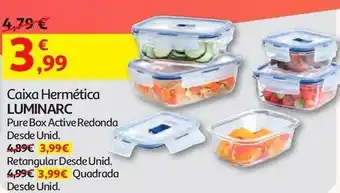 Caixa hermetica quad luminarc