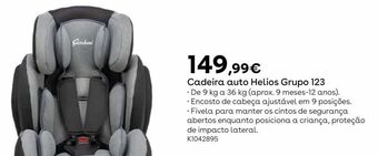 Toys R Us Cadeira auto promoção