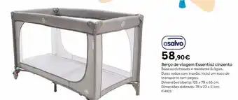 Berço dobrável asalvo