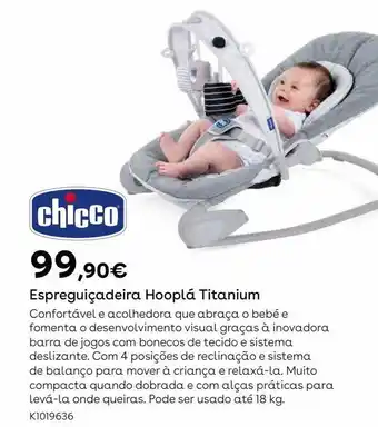 Toys R Us Espreguiçadeira multi posições chicco promoção