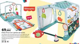 Toys R Us Tapete de atividades fisher-price promoção