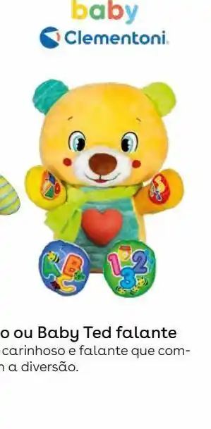 Peluches interactivos clementoni