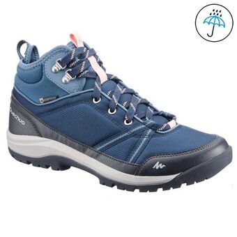 Decathlon Botas impermeáveis de caminhada - nh150 mid wp - mulher promoção