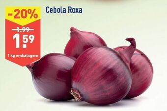 ALDI Cebola roxa promoção