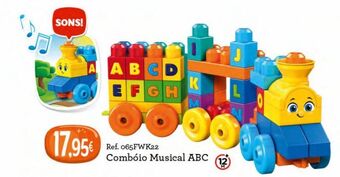 Mega bloks comboio musical abc
