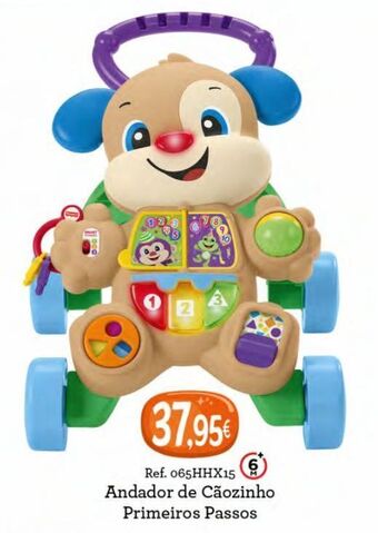 Centroxogo Fisher price andador cãozinho primeiros passos promoção