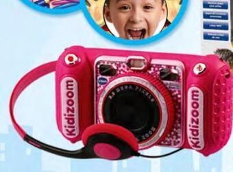 Kidizoom - camera duo com mp3 rosa