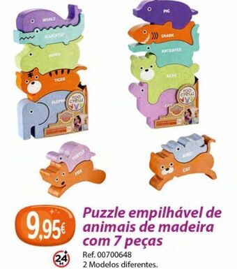 Centroxogo Puzzle empilhável dos animales promoção