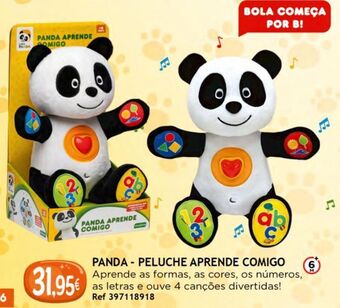 Canal panda peluche aprende comigo