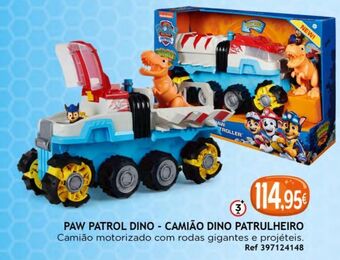 Centroxogo Paw patrol dino camião dino patrulheiro promoção