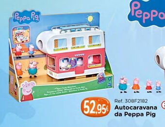 Centroxogo Peppa pig autocaravana familiar promoção