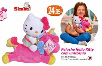 Centroxogo Peluche hello kitty com unicornio 26 cm promoção