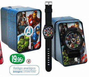 Centroxogo Relógio analógico avengers promoção
