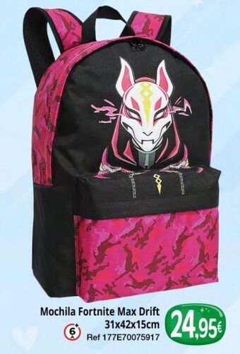 Mochila fortnite max drift 31x42x15 cm