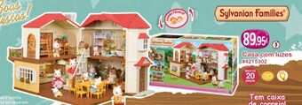 Sylvanian families casa com luzes