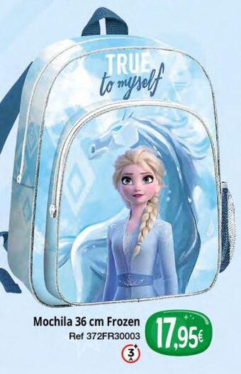 Mochila 36cm frozen 2